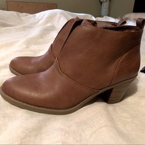 Never worn ankle booties